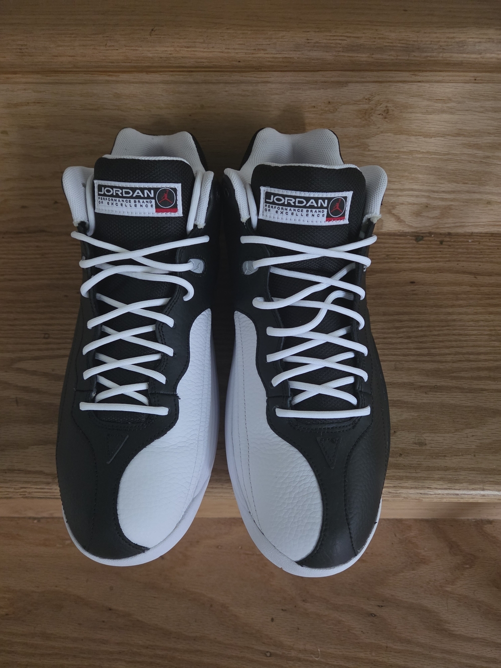 Nike Air Jordan Jumpman Team 1 Black/White/Varsity Red Sneakers - New